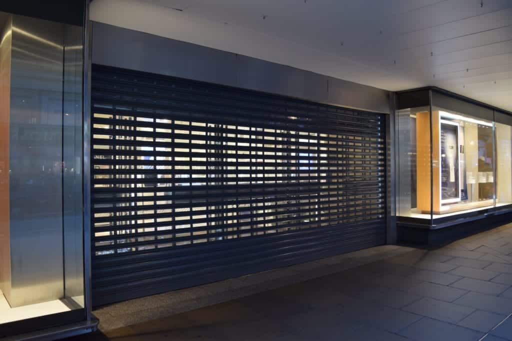 securing a luxury retail premises