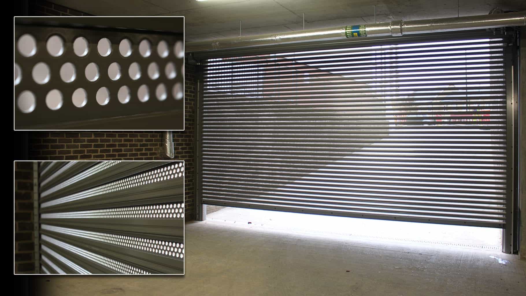 Car Park Roller Shutters Security And Ventilation Charter Global