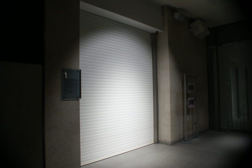 financial institution security shutters