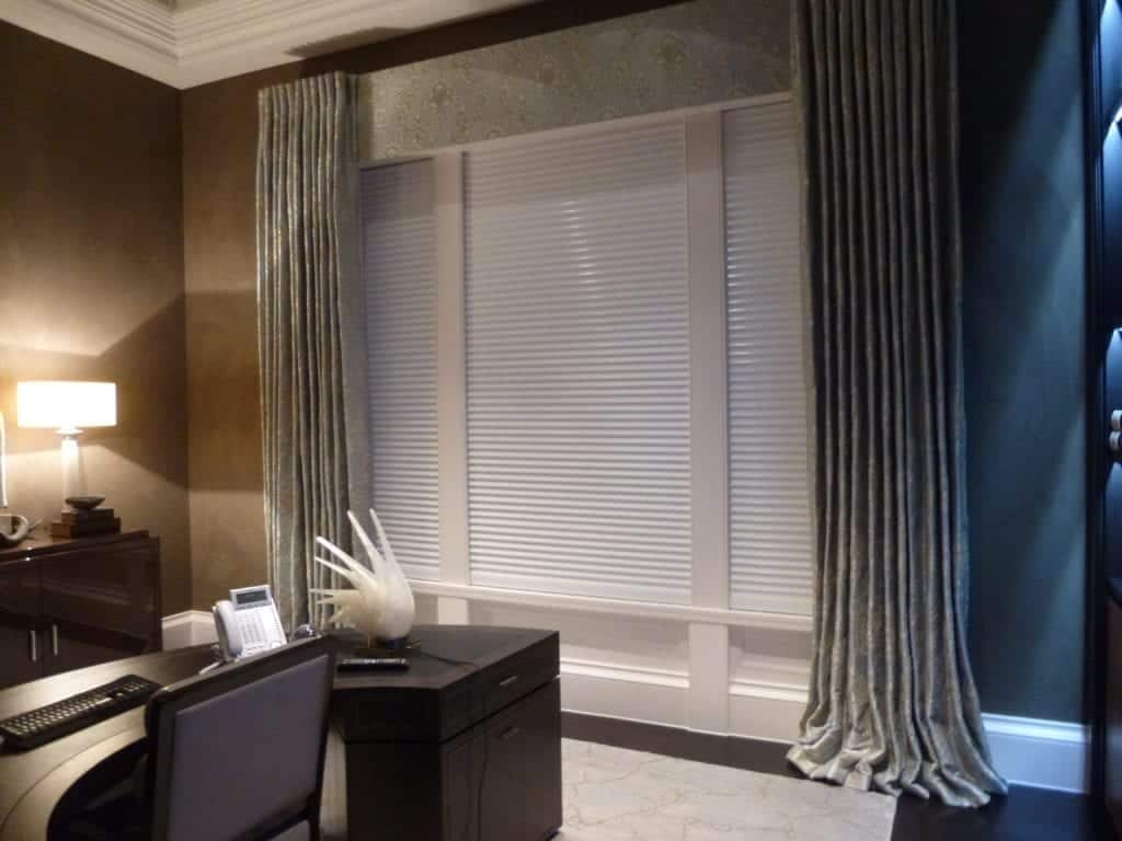 internal security shutters in luxury home